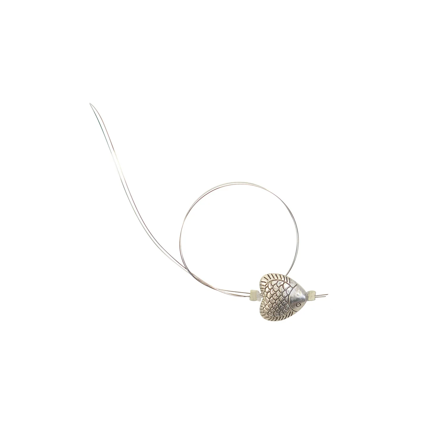 5 Pcs Hair Extensions Threader Loop Hook Pulling Needle Tool for Micro Nano Links Beads Rings