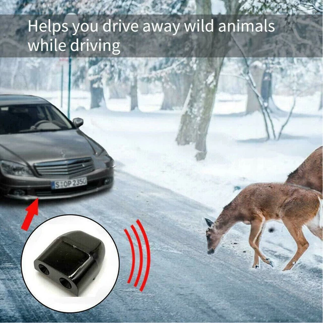 Sifflets de cerf de voiture automobile, Sifflets d'animaux, Système de  sécurité, Alarme sonore, Sifflet de cerf de construction, Touriste compact,  2 pièces - AliExpress