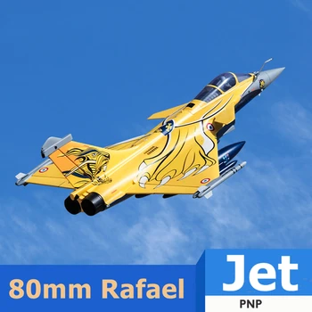FMSRC RC Airplane  80mm Ducted Fan EDF Jet Rafale Dassaul 6CH with Flaps Retracts  PNP Hobby Model Plane Aircraft Avion EPO 1