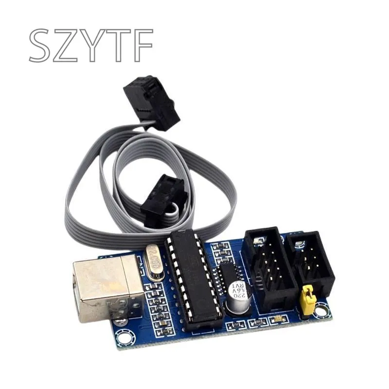 Arbejdskraft tak skal du have suppe Usbtiny Usbtinyisp Avr Isp Programmer Bootloader For Arduino R3 Meag2560  With 10pin Programming Cable - Integrated Circuits - AliExpress