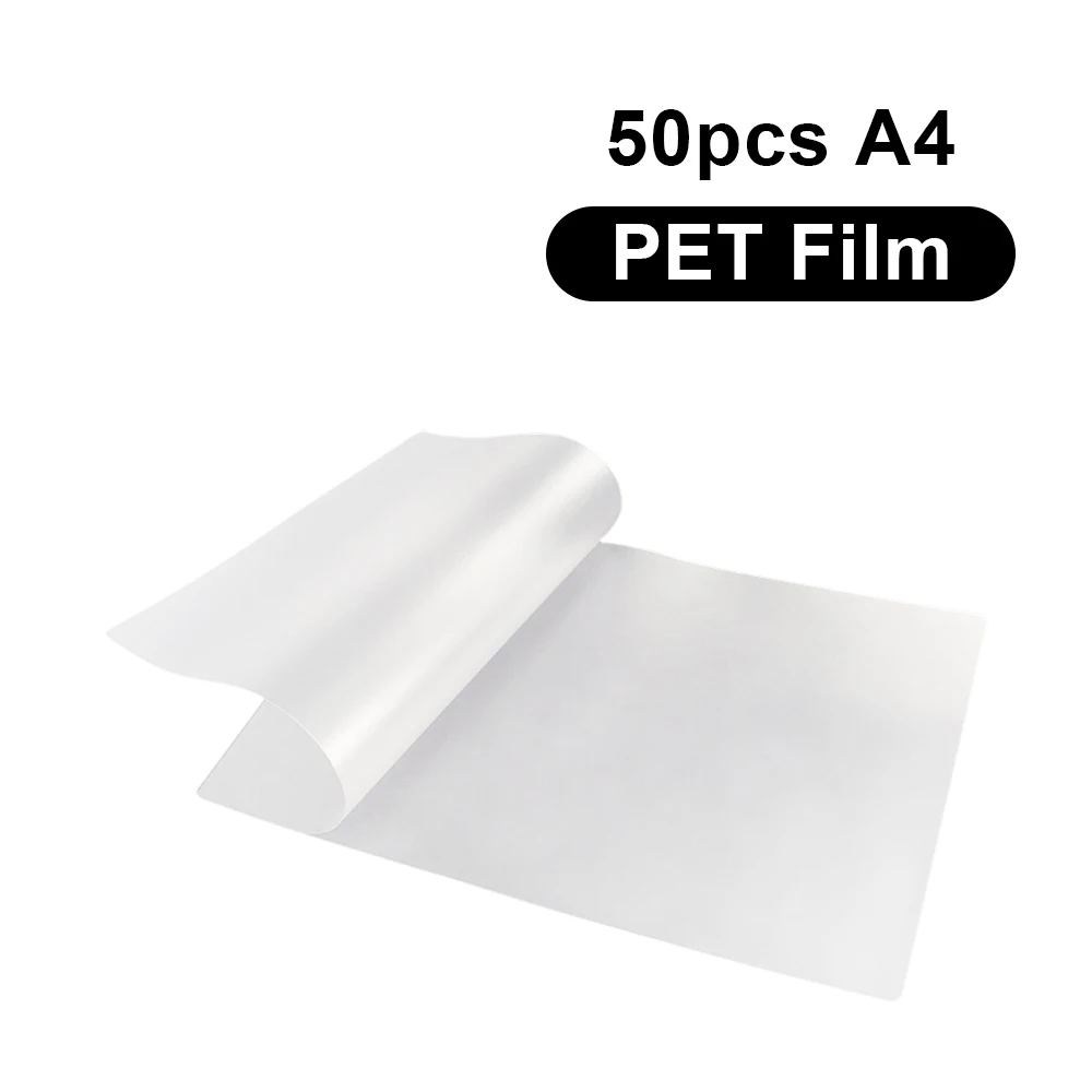 Lucky Goddness A3 A4 100 PCS DTF Transfer Film PET Heat Transfer Paper  PreTreat Sheets for DYI Direct on T-Shirts Bags Textile