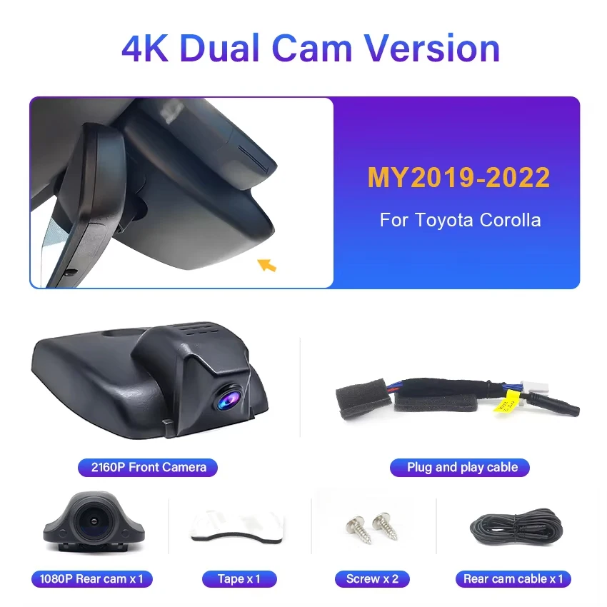 4K Dual Cam 19-22