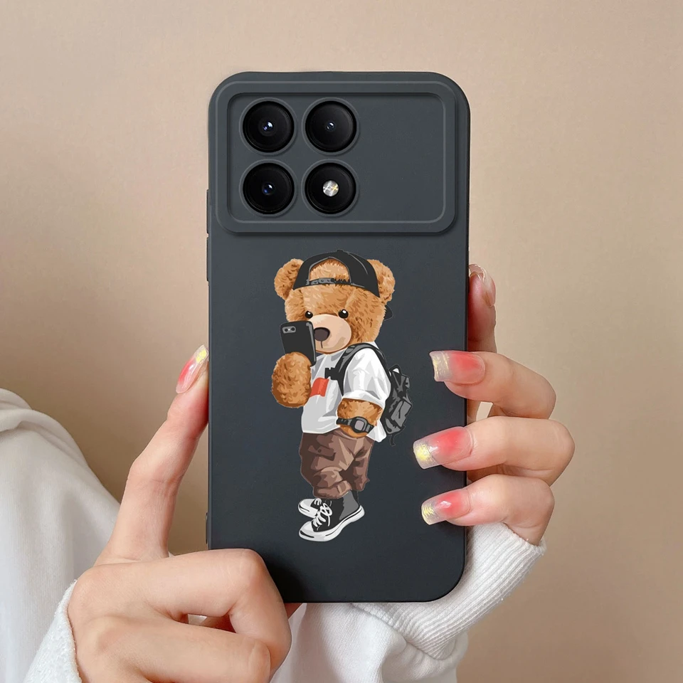 Gesture Love Heart Liquid Case