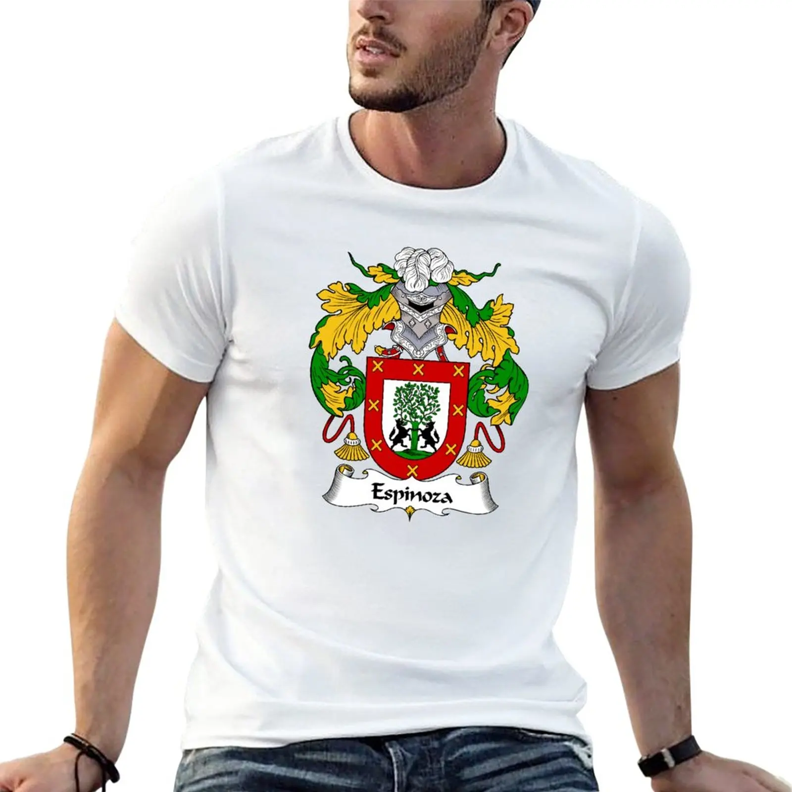 

Espinoza Coat of Arms/Family Crest T-Shirt sweat shirt korean fashion mens plain t shirts