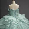 Jancember Quinceanera Dress 2024 Princess Birthday Party Gown Gift Long Puffy Skirt Off Shoulde Formal Tassel vestidos 15 años 1195 6