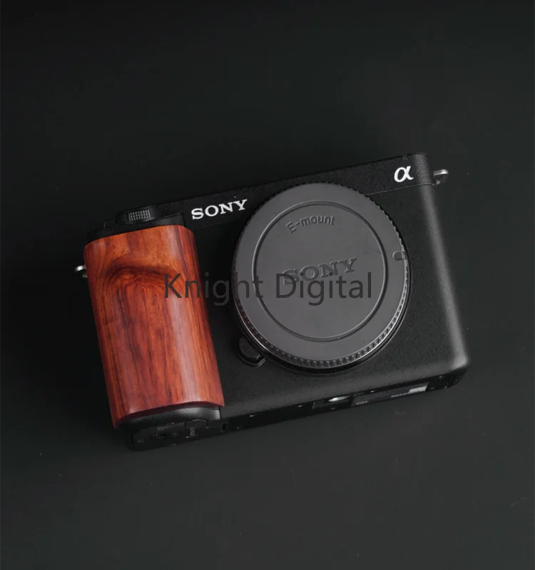 SONY ソニー zve1/ZVE1 用ハンドグリップ Amazon | WEPOTO Sony ZV-1用ケージハンドグリップメタル赤檀