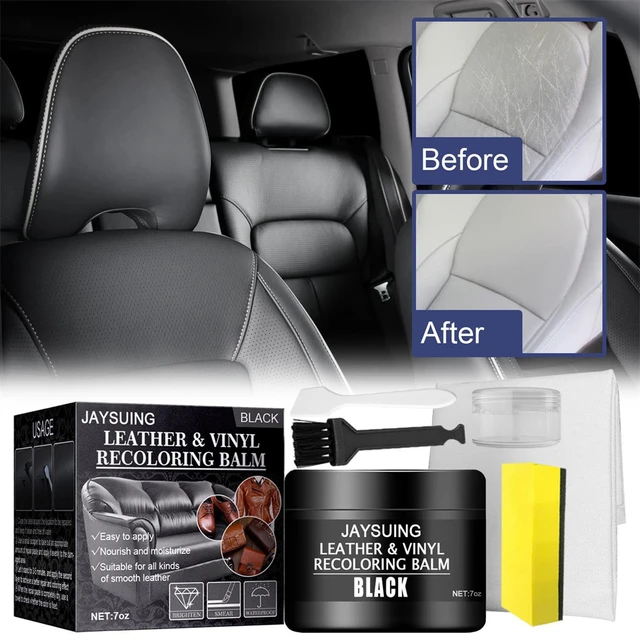Leather Recolour Balm Leather Color Restorer For Furniture Car Leather  Seats Color Repair Cream For Faded & Scratched Sofas Cars - AliExpress