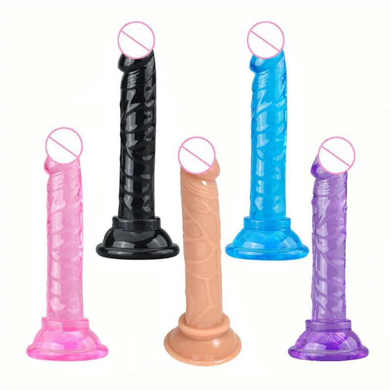 Realistic Soft Jelly Big Dildo Realistic Fake Dick Penis Butt Plug Cock Sex Toys for Woman Men Vagina Anal Massage Dildo Toy sex toys