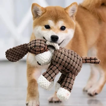 Plush Squeaky Dog Toy 5