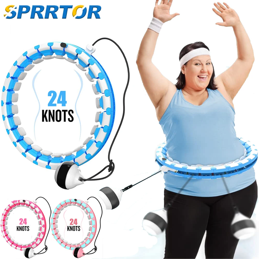 Smart weighted fit hoop plus size for adults weight loss hula circle 2