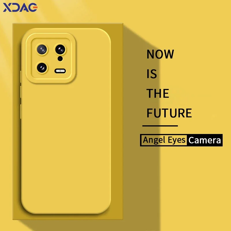 

Angel Eyes Square Liquid Silicone Phone Case for Xiaomi 13T Pro Lite 360 Soft Shockproof Cover Mi 13 T Ultra 13TPro Xiaomi13T
