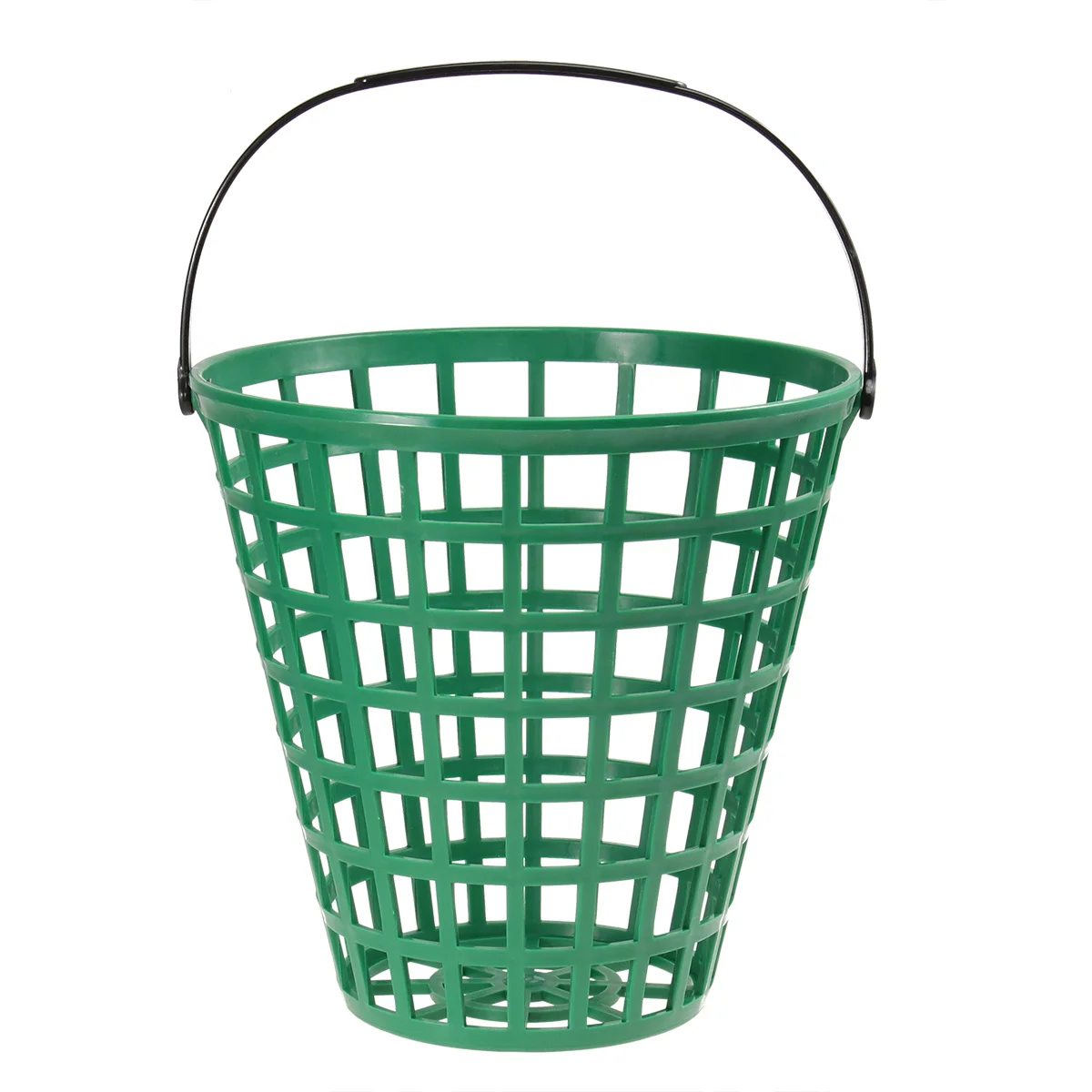 

Пластиковая корзина для мячей для гольфа Toddmomy, ведро для мячей для гольфа, контейнер для хранения, ручка, аксессуары для спорта на открытом воздухе и стадиона