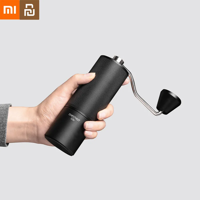 Xiaomi Youpin Manual Coffee Grinder Coffee Machine Upgrade All-metal Body & Anti-slip Design Portable Grinder Burr Inside New