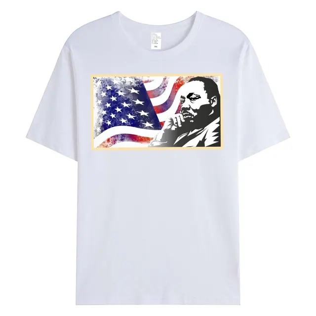 Martin Luther King Classics T Shirt Oversized Tops Tee Shirts Graphic T Shirts Harajuku men's Short Sleeve t-shirt 1