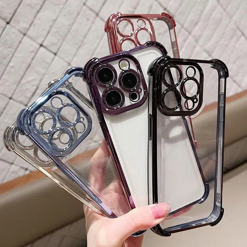 Luxury Plating Airbag Phone Case