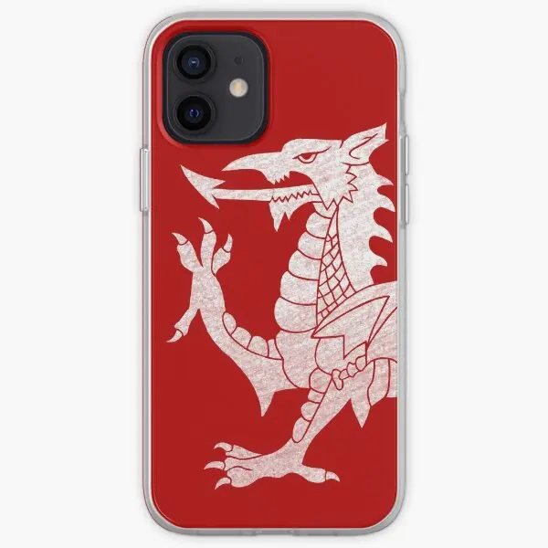 Custodia Rigida Per Iphone Welsh Dragon White Personalizzabile Per Iphone X Xs Xr Max 6 6S 7 8 Plus 11 12 13 14 Pro Max Mini
