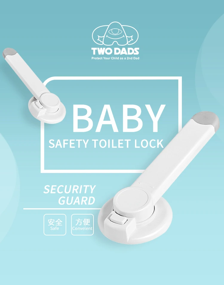 Baby Toilet Lock With 3m Adhesive Easy Intallation No Tools Needed Fit For Most Standard Toilet Safe Products For Kids And Pets