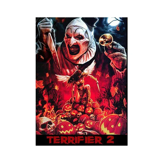 Terrifier Movie Poster Classic Film Hd Picture Wall Art Prints Mural Canvas Painting Living Room Home Decoration Posters Cuadros Peckshirt