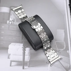 Luxury Stainless Steel Metal Watchband - Galaxy Ultra 2024 (Silver)