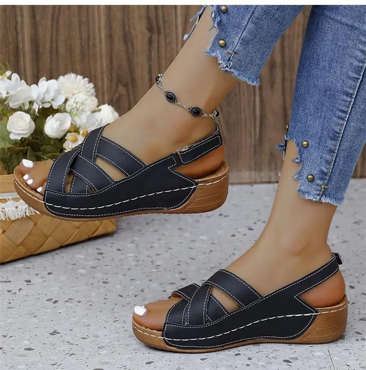 Summer Wedge Sandals For Women