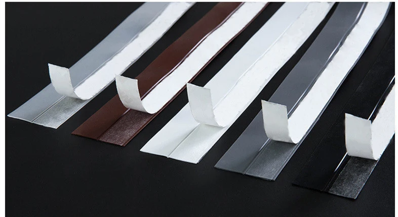 Door Bottom Seal Strip Weather Window Rubber Seal Weatherstrip Windproof Dust Self Adhesive Door Windshield Sealing Tape