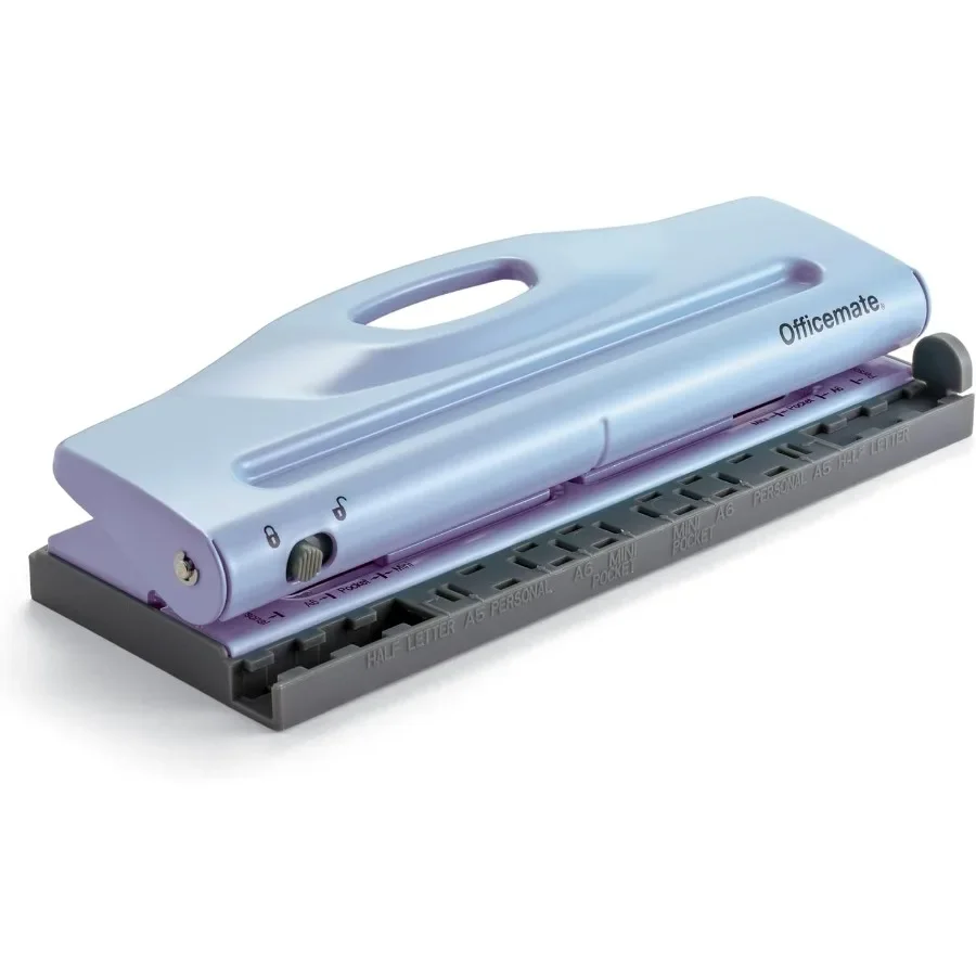 Adjustable 6 Hole Punch for Binders and Planners