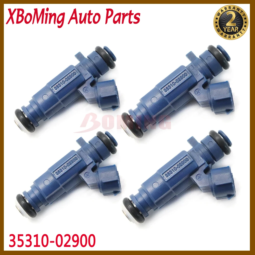 

35310-02900 9260930017 автомобильный топливный инжектор сопла подходит для Hyundai Atos MX i10 PA Kia Picanto BA 1,1 2004-2016 4 шт.