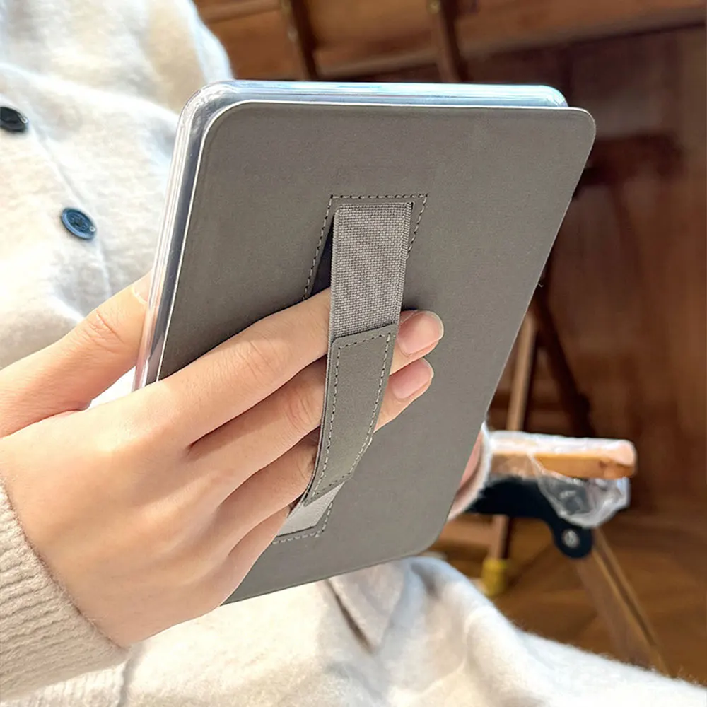 Acrylic Back Shell Kindle Case with Hand Strap
