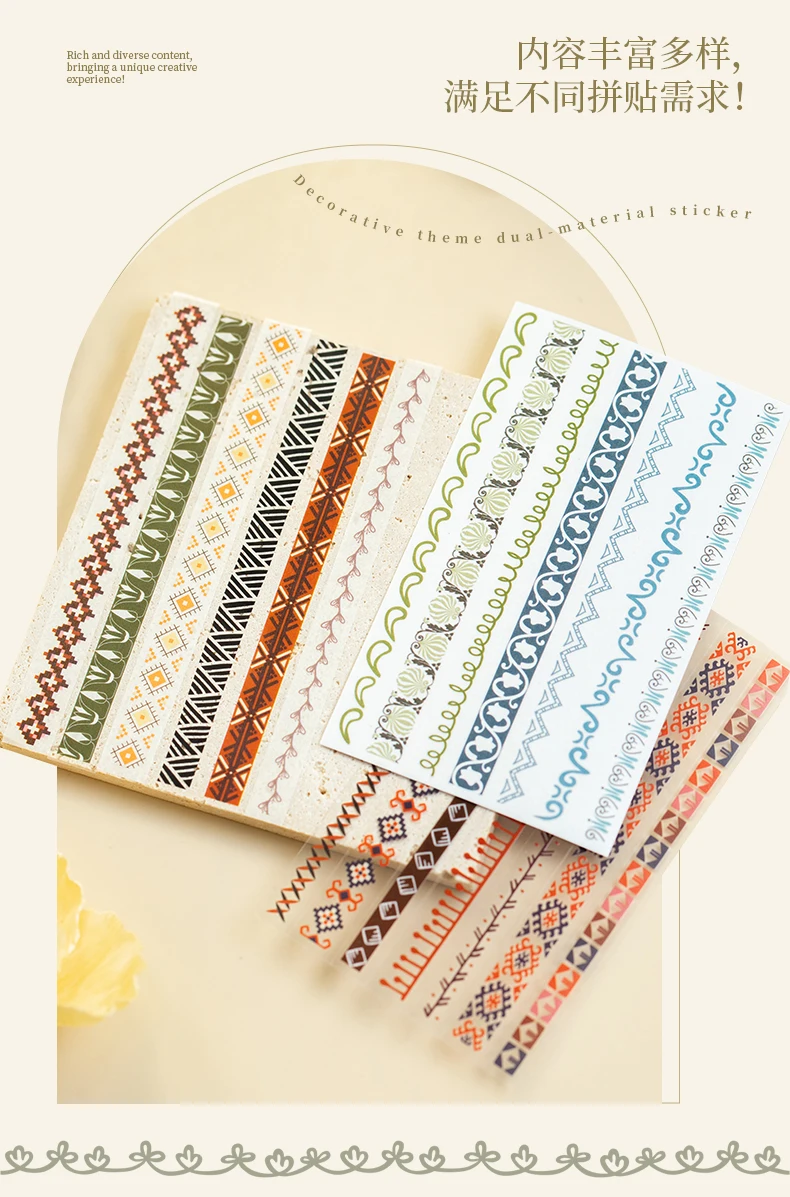 Journal GO 32 Stück Kawaii Aufkleber für Gap Junk Journal, Dekorative Scrapbooking DIY Bastelsticker, Kartenherstellung, Schreibwarenmaterial – Detail 2