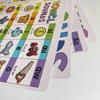 4Pcs/Set Children English Phonics A4 Posters Alpphabet Vowel Blends Digraphs Learning Chart Classroom Decoration Teaching Aid 6