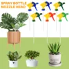6 Pcs Heavy Duty Chemical Resistant Trigger Sprayer Spray Bottle Nozzle Head 4