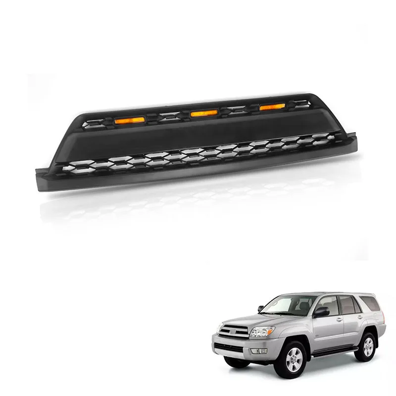 

Новинка 2002, 2003, 2004, 2005, автомобильные запчасти, передняя сетчатая решетка TRD pro с надписью и фотообоймой для 4runner