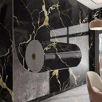 Self Adhesive Panels European style Wallpaper Waterproof and Washable Marble Wall Sticker on the Wall for Home Decoration 3