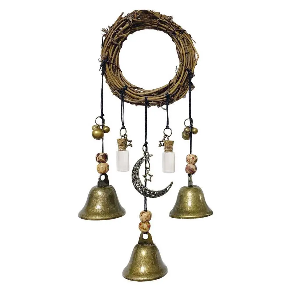 Brynxz set met 2 jingle bells Brown 16 cm - Lifestyle By Leonie