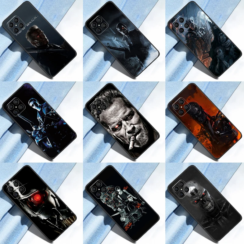 The Terminator Cover Per Huawei Nova 5T P20 P30 P40 Lite P50 Pro P Smart 2021 Honor X8 X7 X9 50 Case