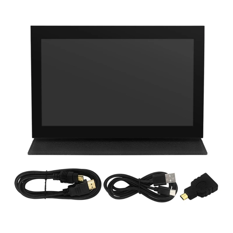 

7 Inch Small Monitor IPS LCD Display Screen Monitor IPS 1024x600 Resolution Secondary Screen Replacement for RPI