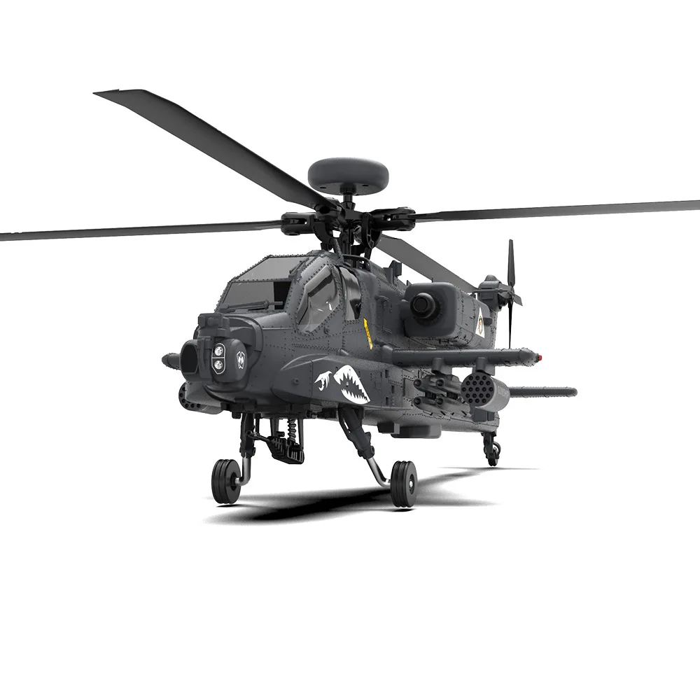 New Yxznrc F11s Apache 1:32armed Remote Control Electric Helicopter Modelsimulator Rc Aircraft Handle Toy Boy Adult Xmas Gifts 3