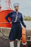 AS AW25 trendy oversize Sports wear + Quick-drying pleat skirt cover knee set woman clothes - Image 6