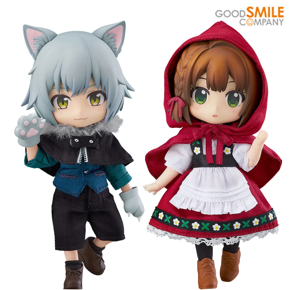 

Good Smile Company Nendoroid Doll Big Wolf and Little Red Riding Hood Rose Ash Collectible Anime Figure Model Toys Gift for Kids