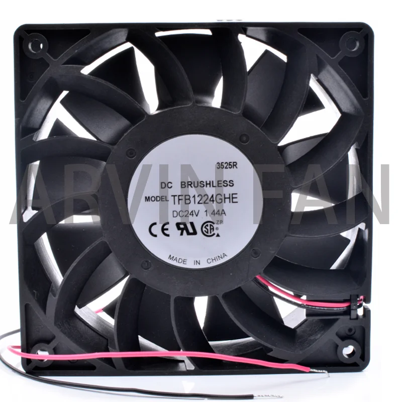 

Brand New Original TFB1224GHE 12cm 120mm Fan 120x120x38mm DC24V 1.44A Cooling Fan For Printer Or Inverter