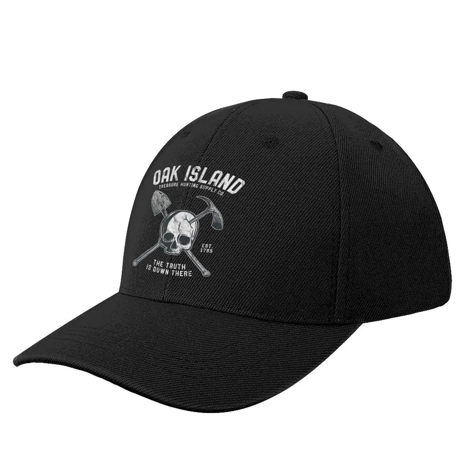 

Oak Island Vintage Skull Templar Treasure Hunting Baseball Cap Uv Protection Solar Hat Male Men'S Hat Luxury Women'S