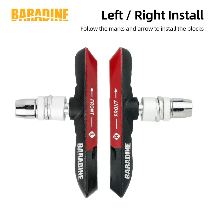 Baradine 959V 73mm MTB V-Brake Pads Mechanical Linear Pull Brakes