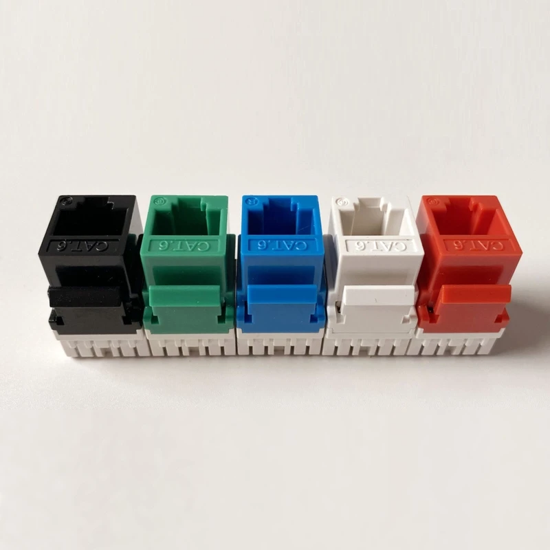 RJ45 커플러 인라인 어댑터 키스톤, Cat6 케이블 연장기용 네트워크 커넥터