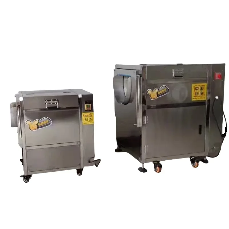 Automatic 150KG/H Potato Washing Machine Fruit Vegetable Washing and Peeling Machine Potato Carrot Peeling Machine 6