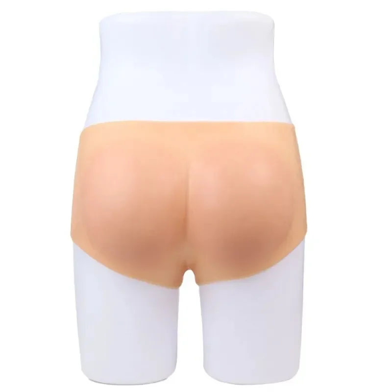 New 성인용품 Crossdressing Fake Pussy Panties Fake Ass Silicone Ass Panties Stretchy Buttocks Crotch Enlargement No Marks18+