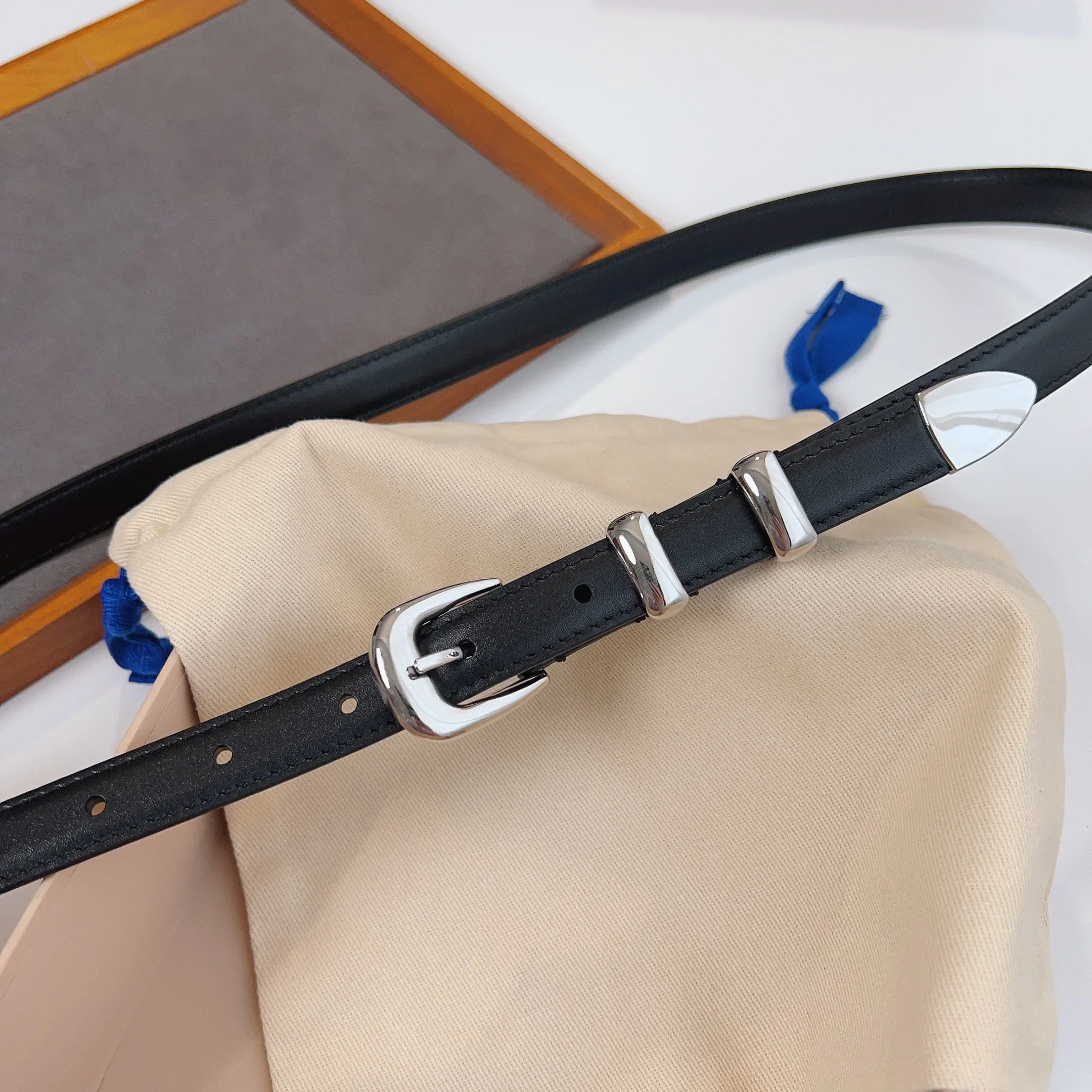 

Women's ins style simple all-match trouser belt fashion personality net red jeans belt