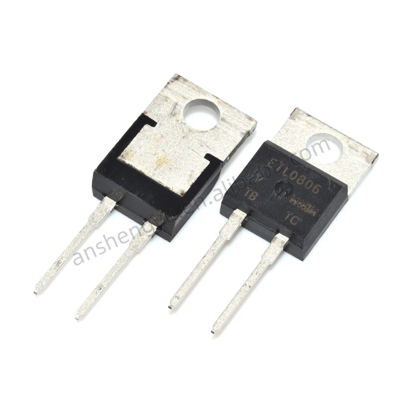 

5PCS ETL0806-M3 Ultrafast Recovery 8A 600V TO-220AC