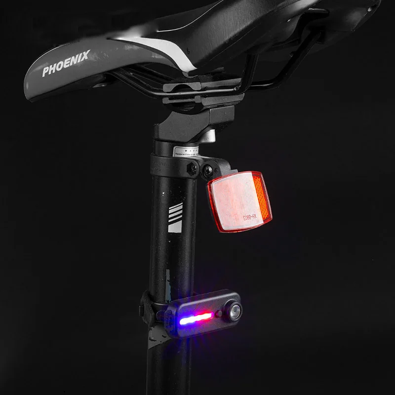 

White Red Blue Shoulder Police Light With Clip USB Rechargeable Flashlights Warning Safety Running Bike Warning Lamp