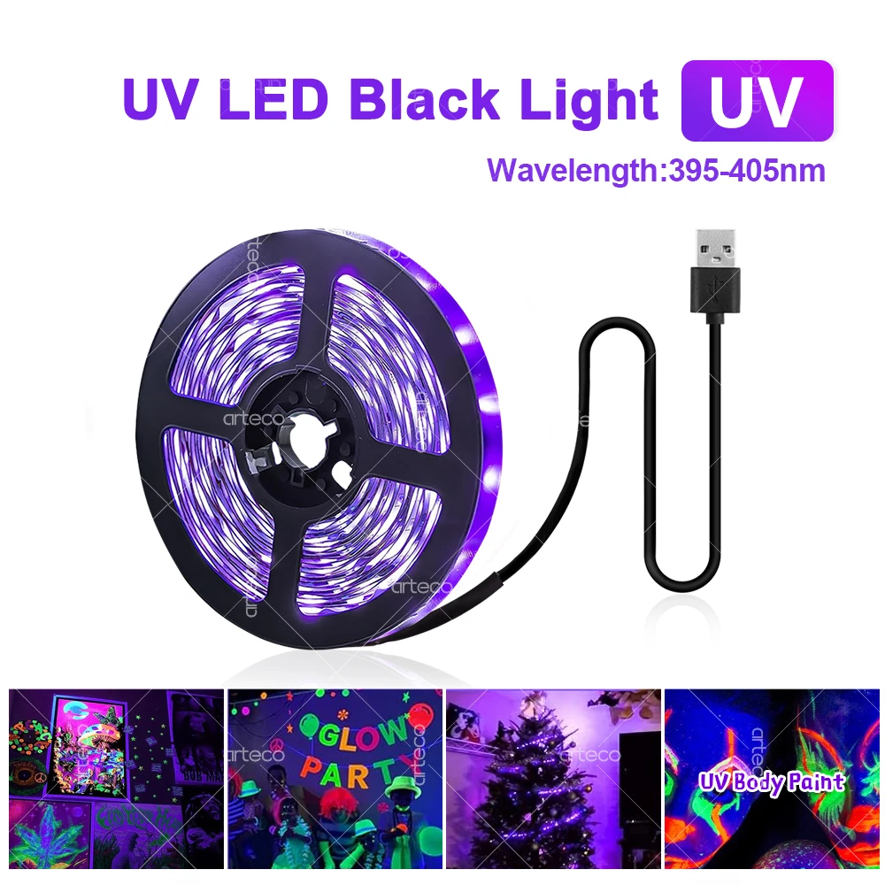 รูปสินค้า โคมไฟ UV เรืองแสง 385-400nm สำหรับงานปาร์ตี้