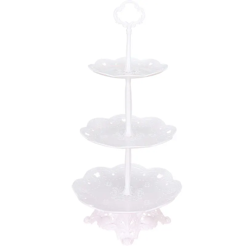 Cake Stand European Style Display Rack Fruit Plate Cupcake Tray Birthday Party Wedding Dessert Table Decorations Desktop Holder cake stand dessert stand